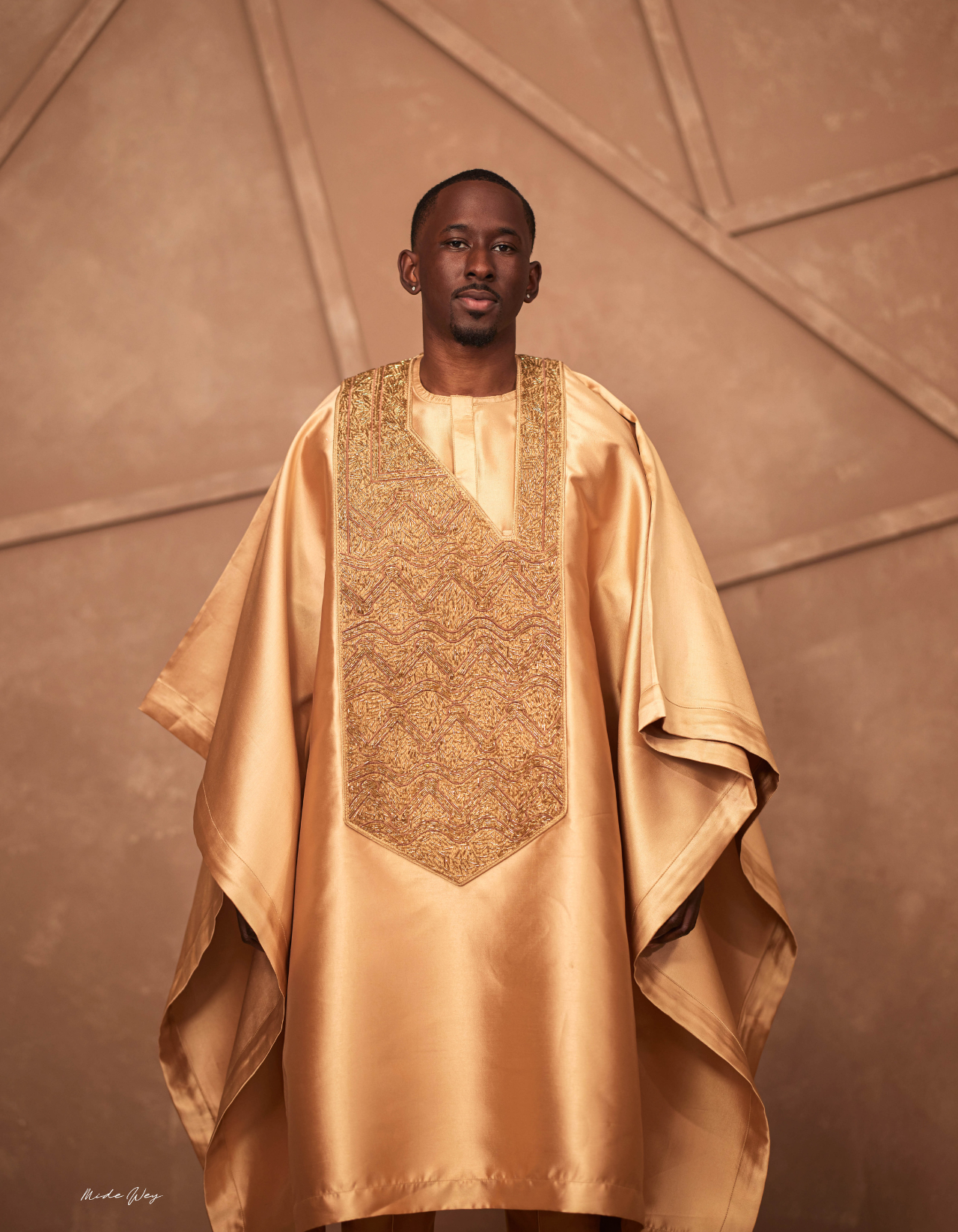 Gold Micado Agbada
