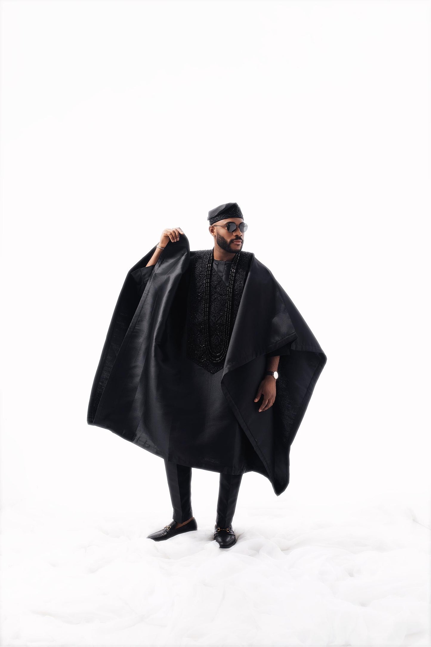 Black Micado Agbada