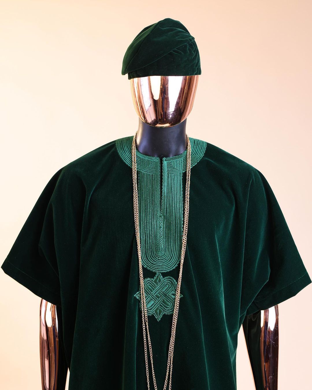 The Sacramento Agbada in Green Kaftan by DavidScott