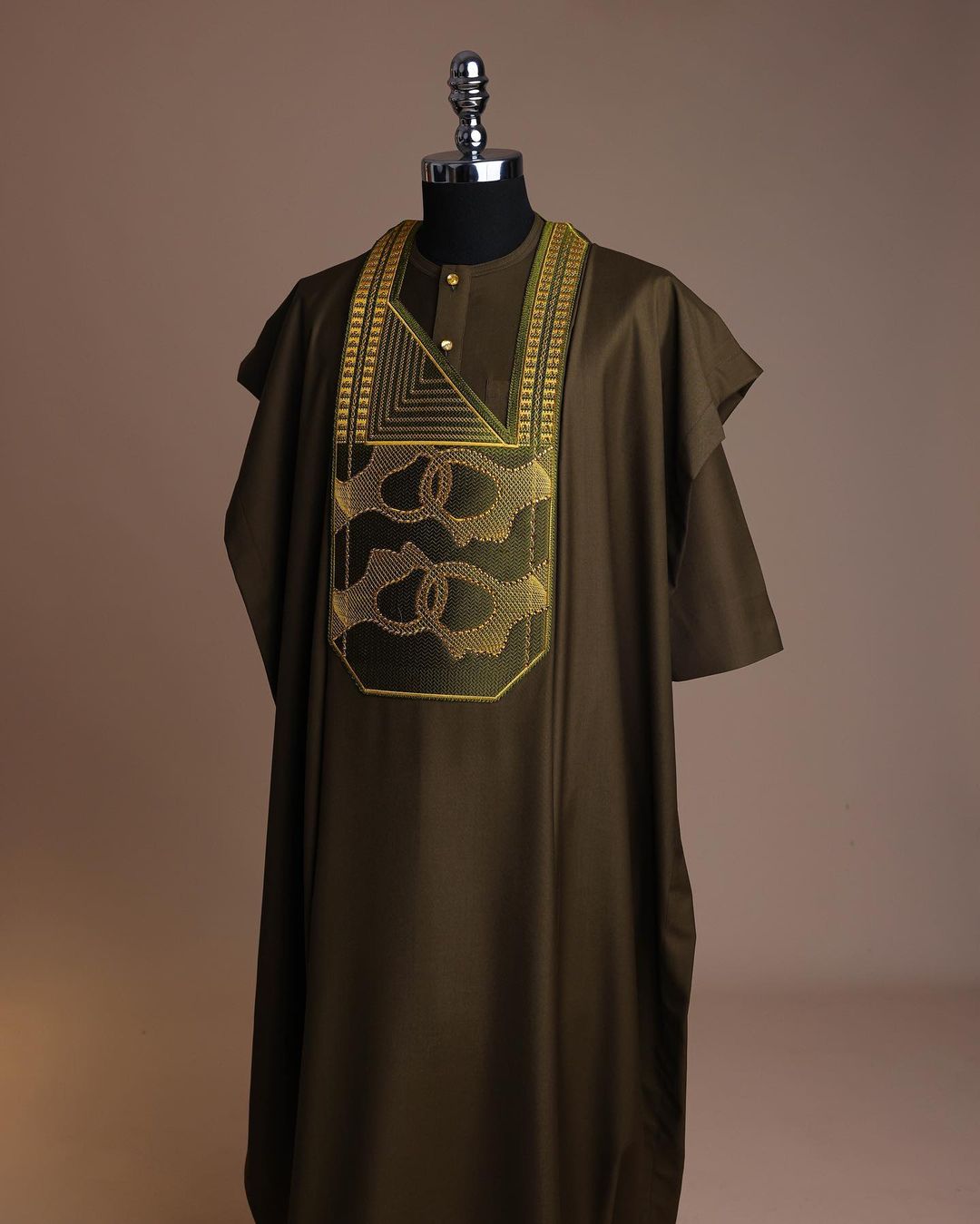 The Porcelain Agbada Kaftan by DavidScott