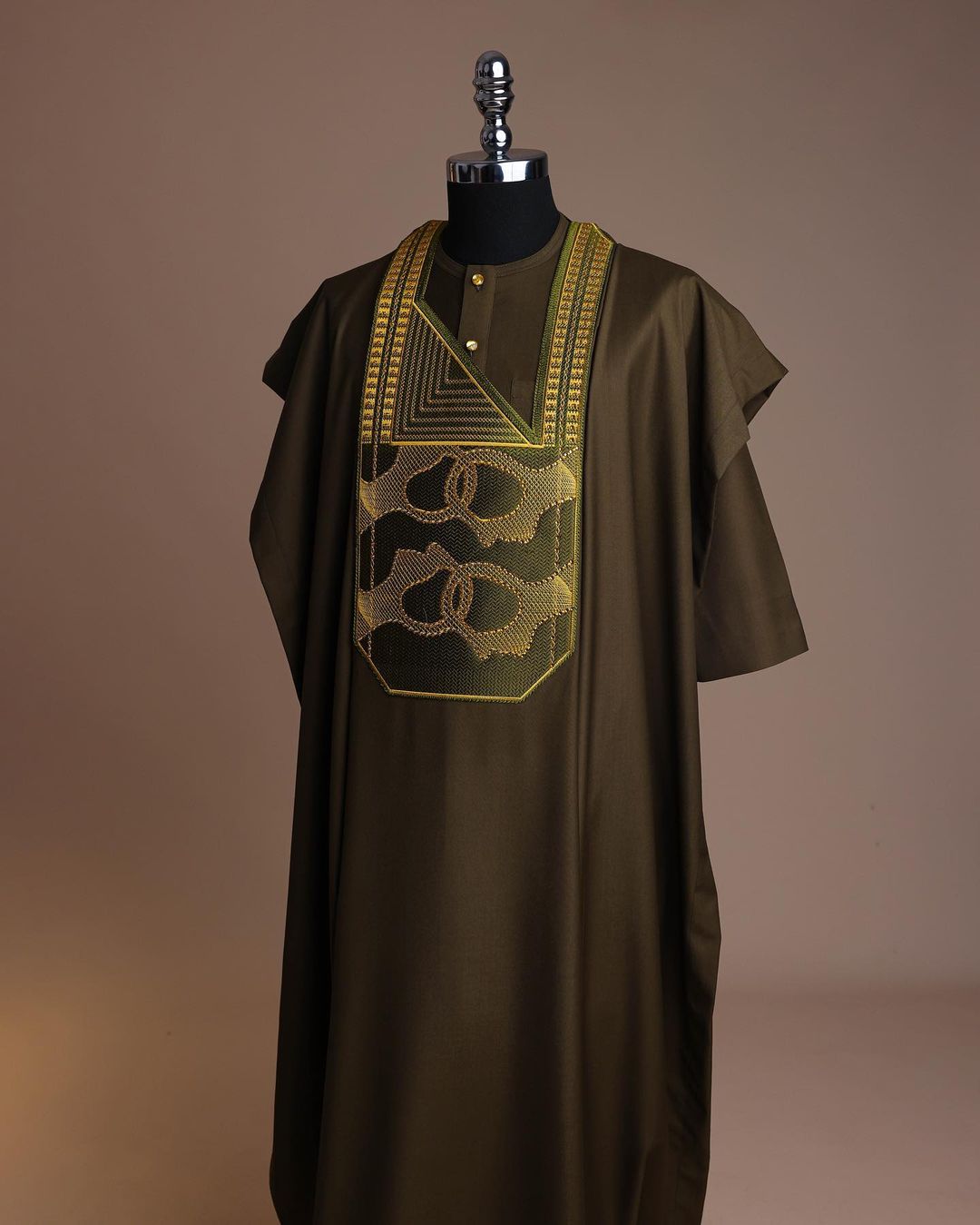 The Porcelain Agbada Kaftan by DavidScott