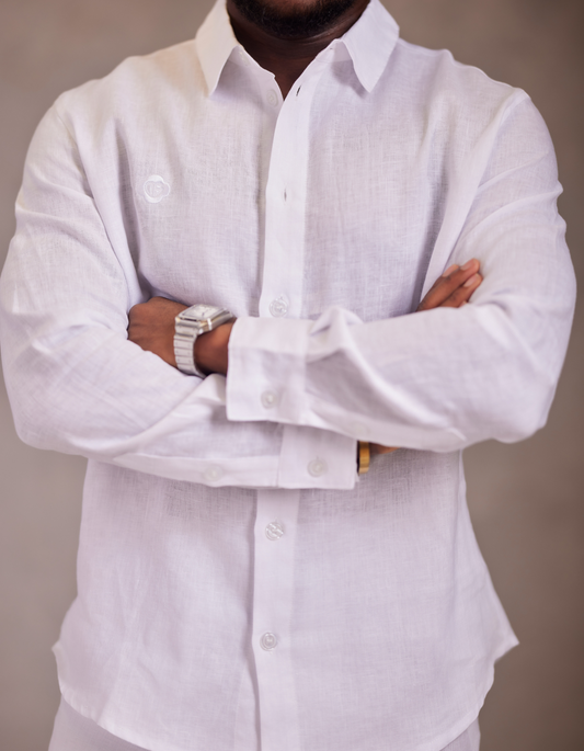 White Linen Shirt
