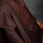 Brown Coffee Agbada David Scott