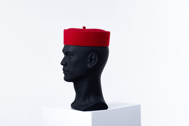 NDI NZE CAP- NOBLE TITLE RED CAP