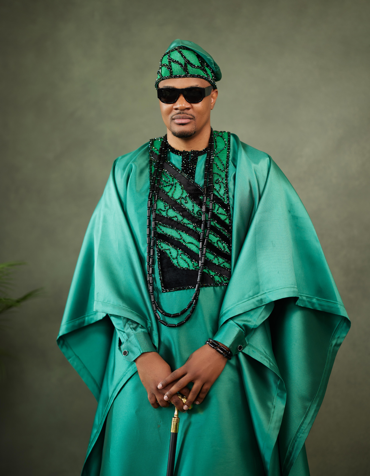 Emerald Majesty Agbada Set