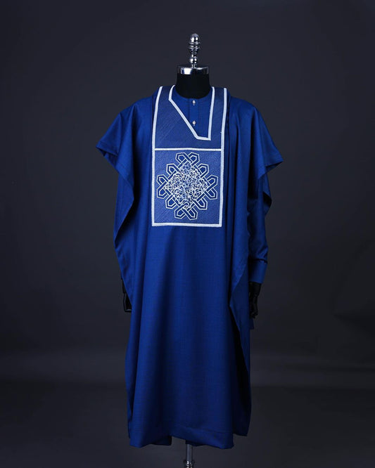 Blue Royal Agbada