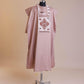 Mauve Cluster Embroidery Black Stone Details Agbada David Scott