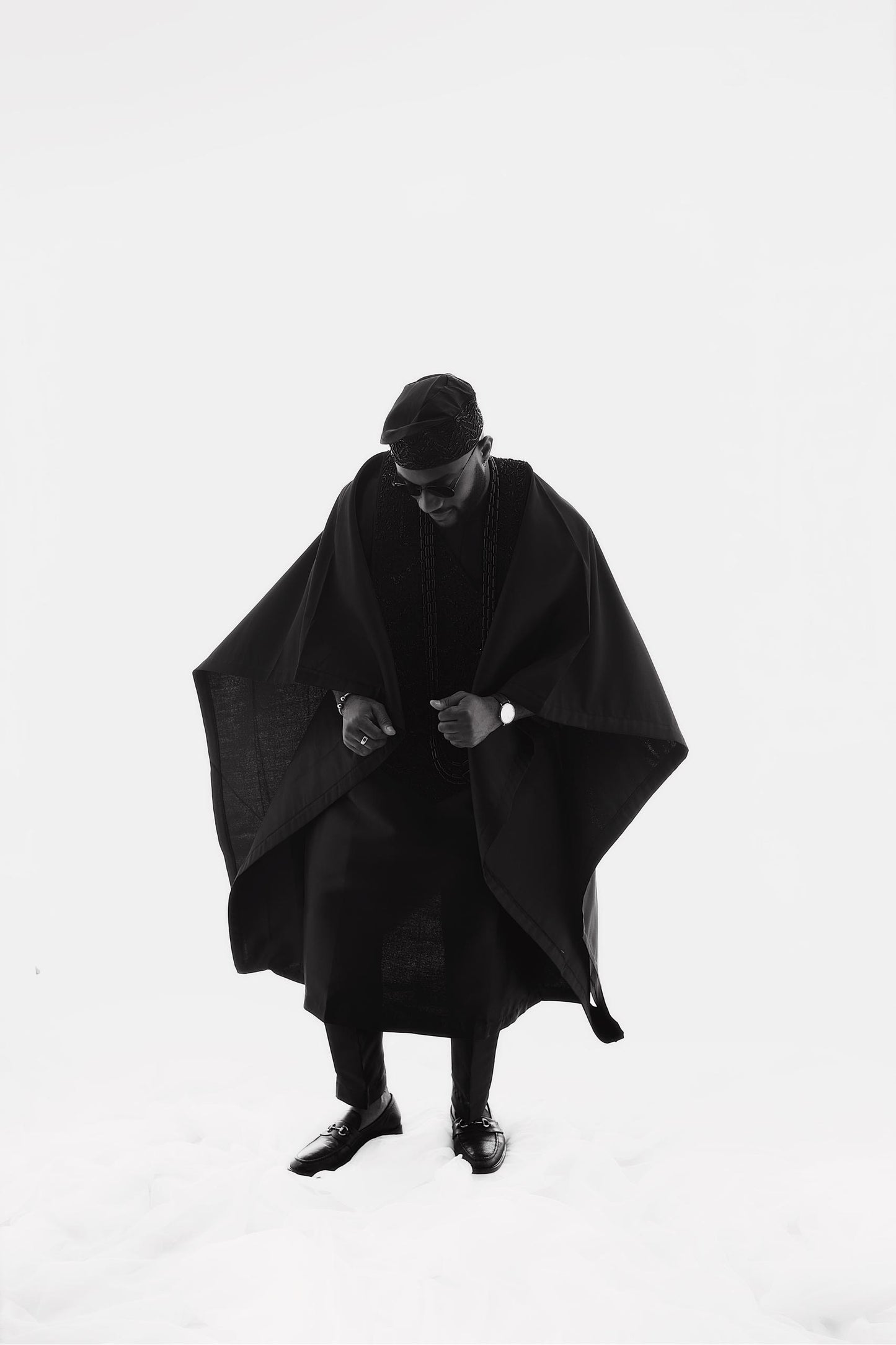 Black Micado Agbada