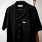 Black David Scott Utility Crop Shirt Set Kaftan by DavidScott