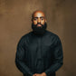 Black Acai Lace Jacket Agbada