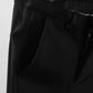 BLACK LEATHER WORK PANTS David Scott