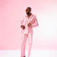 The Rosé Royale Silk Suit