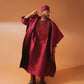 Royal Maroon Prestige Agbada