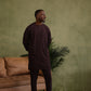 Brown Stoned Kaftan