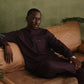 Brown Stoned Kaftan