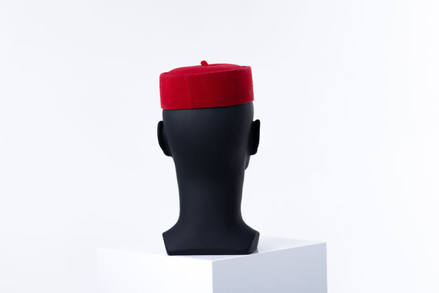 NDI NZE CAP- NOBLE TITLE RED CAP