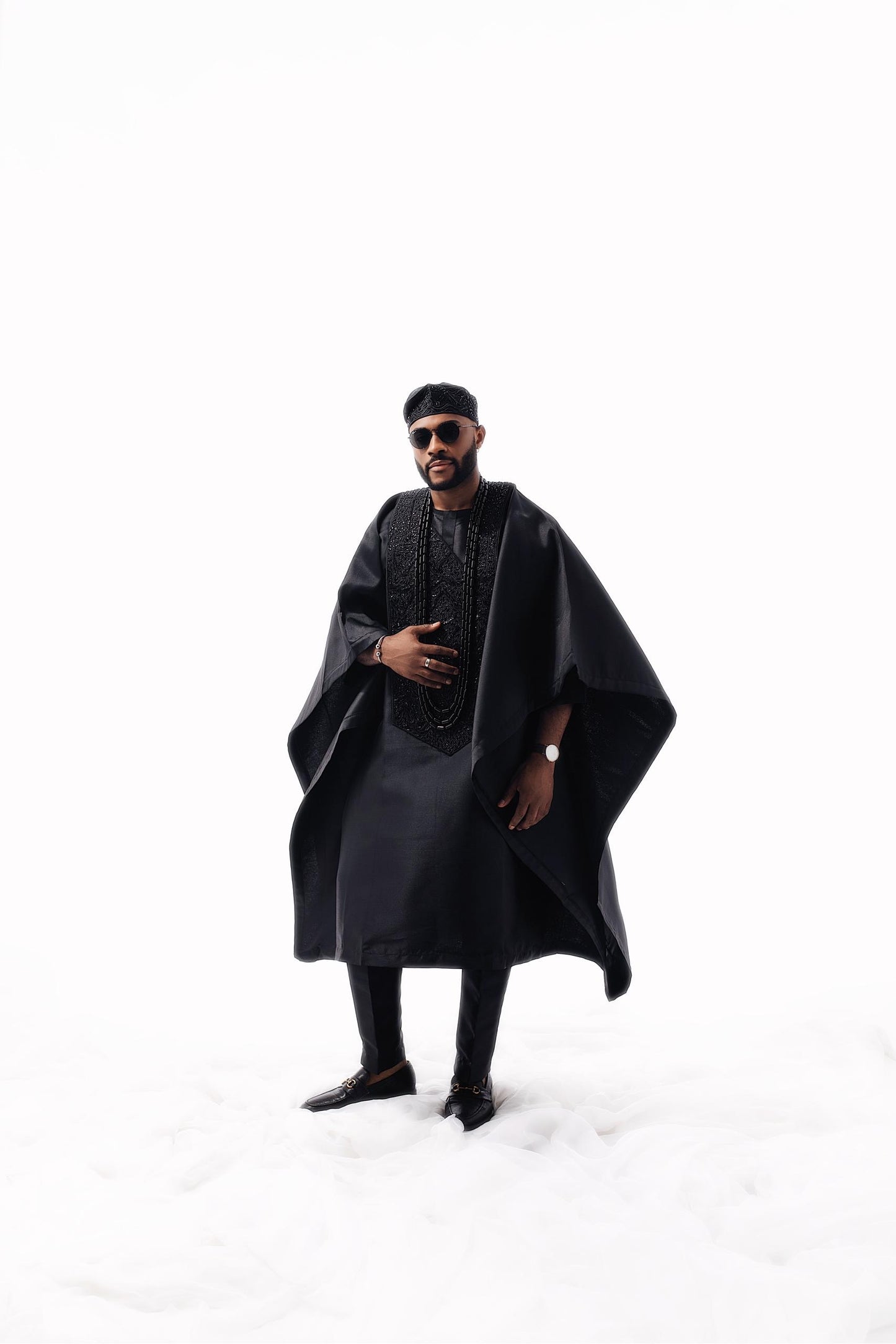 Black Micado Agbada