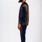 Black David Scott District Velvet Set Kaftan by DavidScott